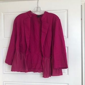 Torrid Pink Blazer Size 2